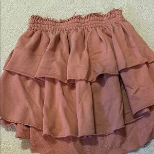 Orangey Aerie Mini Skirt